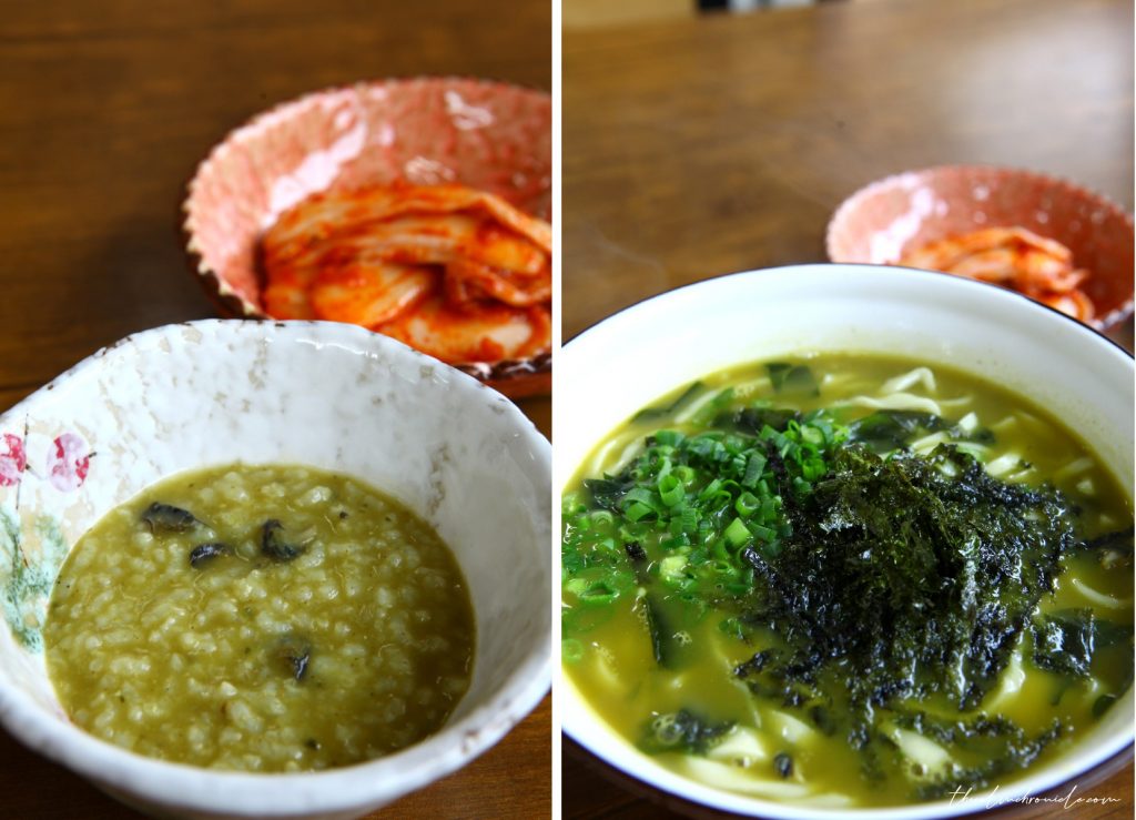Jeju Must Eat - Bomal Porridge Bomal Noodle
